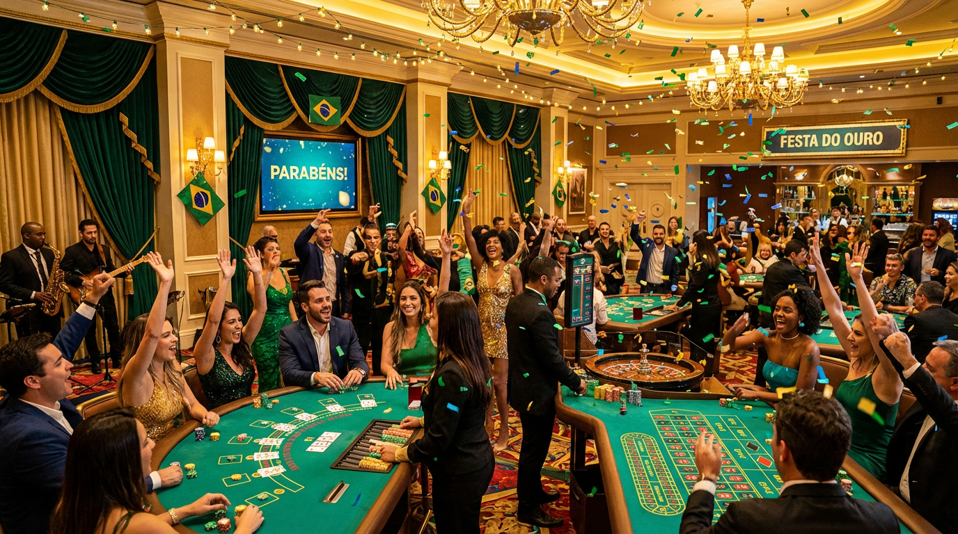 79bet Cassino Online VIP - Celebração de grandes vitórias com jogadores brasileiros